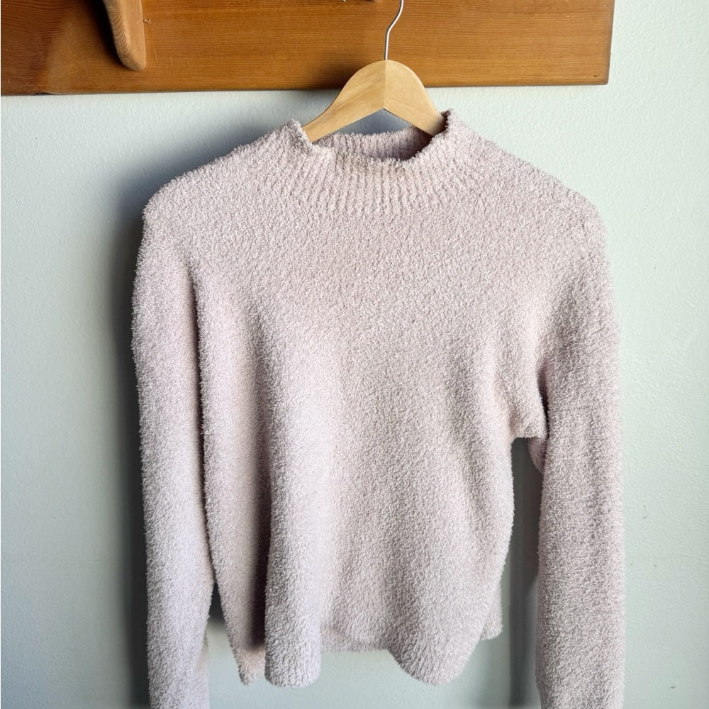 Sanctuary Soft Blush Turtleneck Sweater